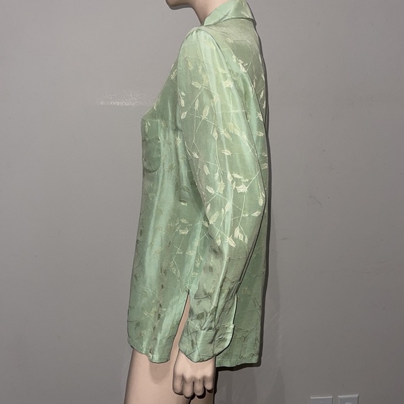 Bernard Zins Silk Linen Jacket Top 6 - Picture 9 of 12